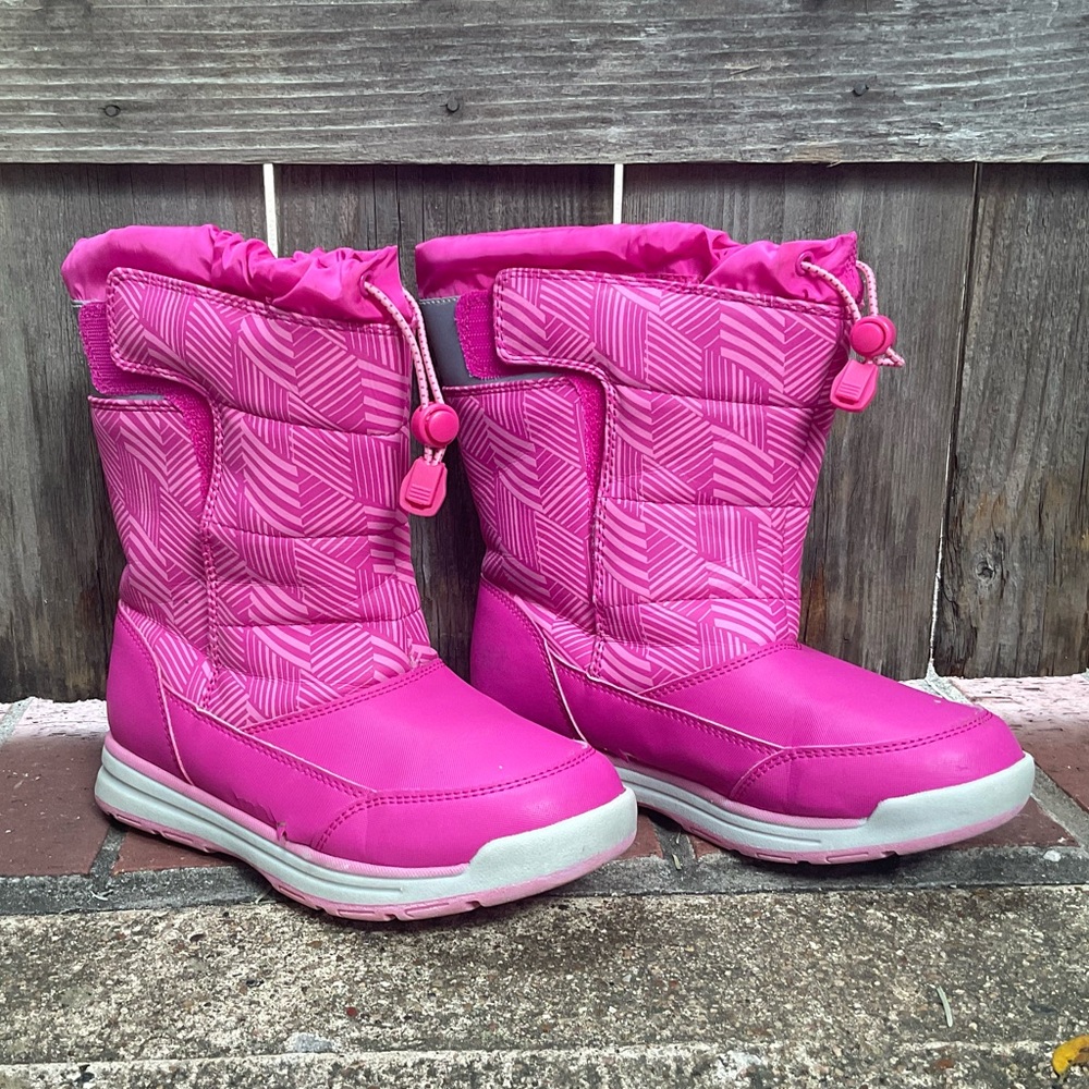 Lands' End Girls Snow Boots, Size 3